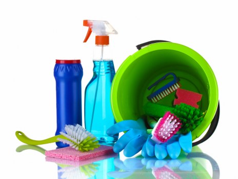 Illustration of ethical cleaning business commitment and worker protection