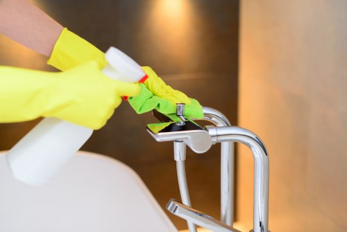 Professional sofa cleaning in a Clapham living room