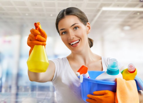 Professional curtain cleaning in a Clapham home living room